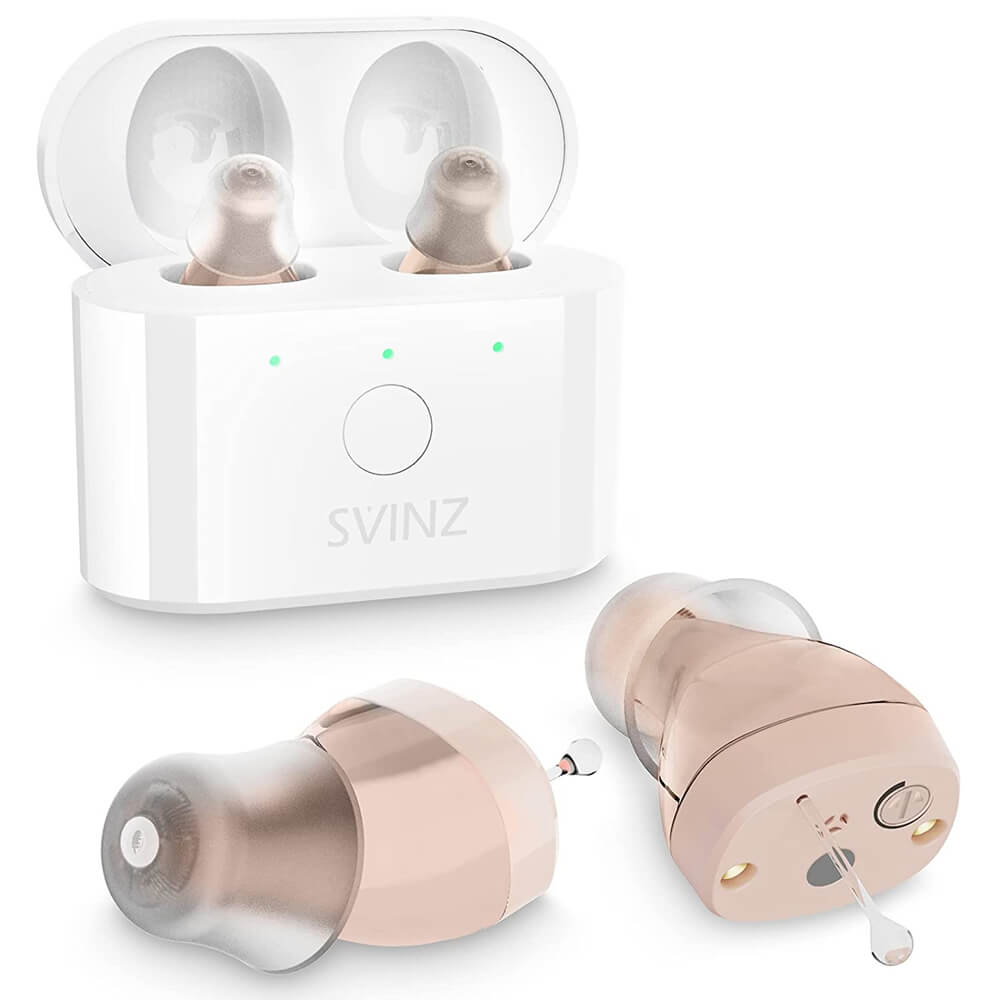 SVINZ Invisible Hearing Aids for Seniors